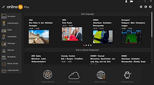 OnlineTV 18 Radio und Fernseh Empfangen am PC, Notebook oder Android - unbegrenzte Laufzeit für Windows 11, 10, 8.1, 7 - Image 4