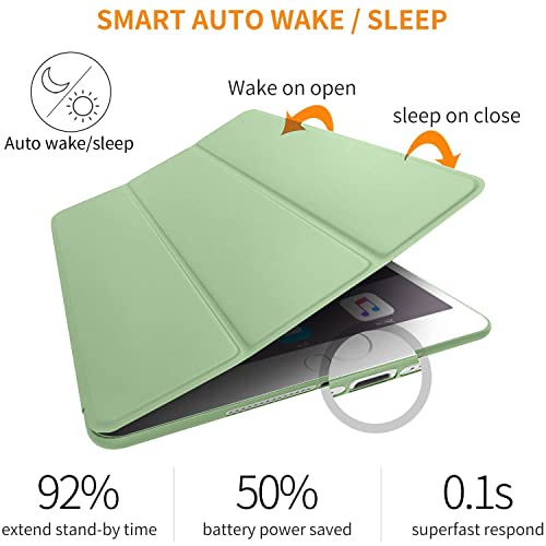 Image of DuraSafe Cases for Old Model iPad 3rd Gen 9.7 inch 2012 Silicone Case A1416 A1430 A1403 MC705HN /A MD328HN /A MD333HN /A MD336HN /A MC706HN /A MD329HN /A MD334HN /A MD337HN /A MD363HN /A MD419HN /A Tea Green
