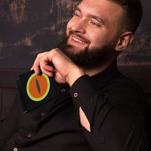 Lovely Frog Eyes Fashion Bifold Wallets for Men Women Slim & Thin Credit Card Holder Wallet Purse4