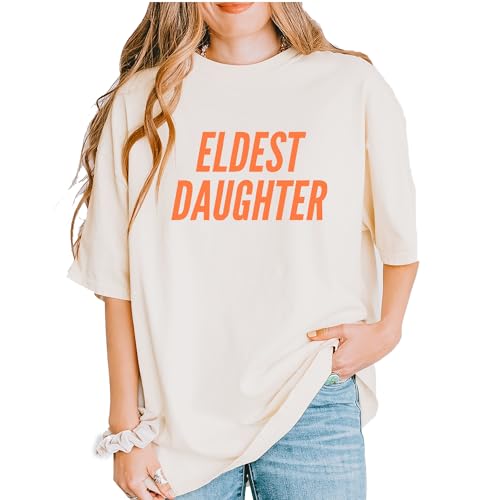 Eldest Daughter Unisex T-Shirt, Vintage Soft, Garment Dyed, Relaxed Fit