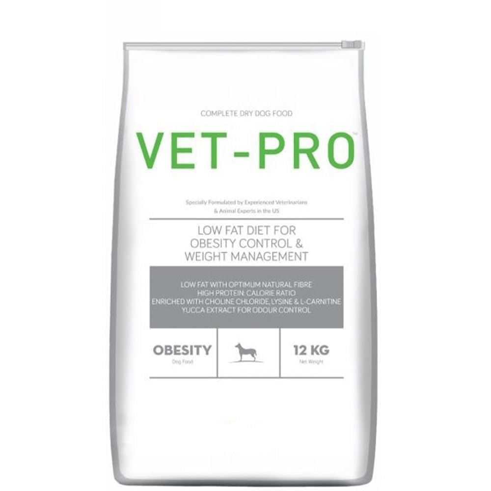 Vet PRO Obesity Pellet Adult Dog Food, Chicken Flavor, 12 KG,Pack of 1 (B0D92YLZGQ) Amazon Price History, Amazon Price Tracker