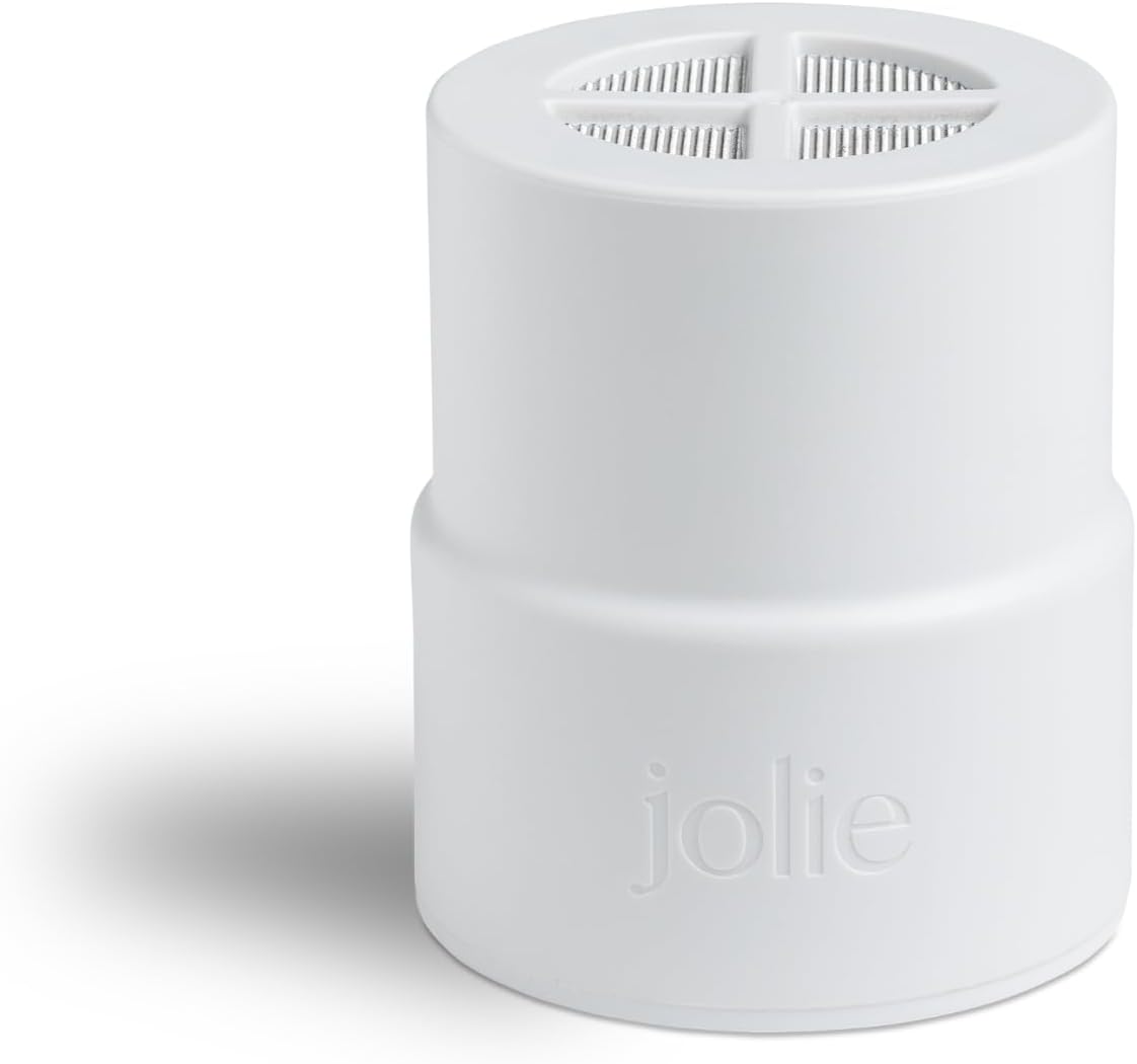 Jolie Skin Company THE REPLACEMENT FILTER FOR THE FILTERED SHOWERHEAD- High Pressure Showerhead filter, Hair and Skincare Accessory to Improve Beauty and Personal Care Routine