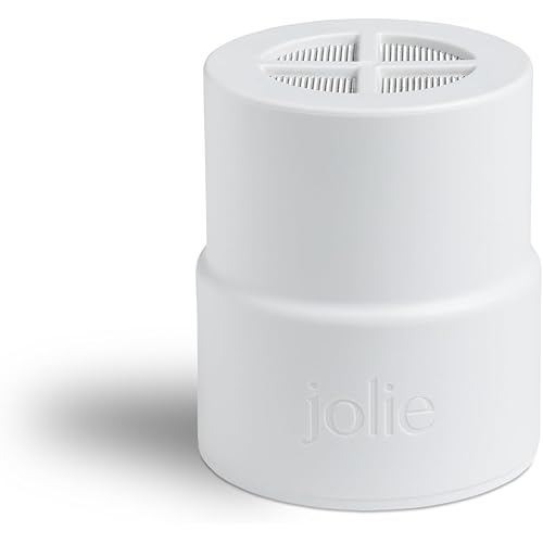 Jolie Replacement Filter for Showerhead - High Pressure Shower Filter, Clinically Tested for Healthier Hair & Skin