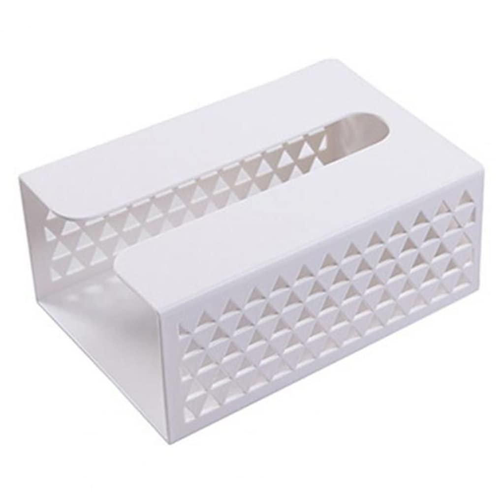 Boîte à mouchoirs Murale bébé lingettes Papier boîte de Rangement Porte-Distributeur ménage en Plastique Anti-poussière Serviette Organisateur for la Maison(D)