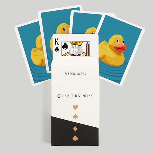 Baraja de cartas Rubber Duck Poker 52 piezas miniatura 6