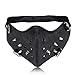 Produktbild Amphia Maske,Steampunk Gothic Maske - Punk Rock Schwarz Unisex Motorrad Punk Halloween Cosplay Style Metall Niet Maske