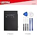 LBTPH Li-Polymer A1547 Tablet Battery Compatible with iPad 6 MH0W2ll/a MNV72ll/a MH182ll/a MH1J2ll/a, for iPad Air 2, for iPad Air 2 WiFi A1547 A1566 A1567 MGKL2LL/A MGL12LL/A Replacement with Tools