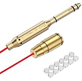 Befbox 9mm Bore Sighting Kit and .22LR Red Laser Bore Sight End Barrel Red Dot Boresighter with Batteries
