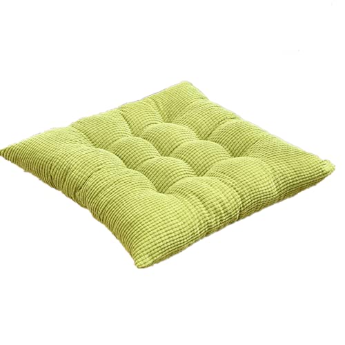 Hausadler Comfortable Chair Cushion with Ties for Dining Living Room, Kitchen, Office, Floor, Soft Corduroy Seat Pads 14