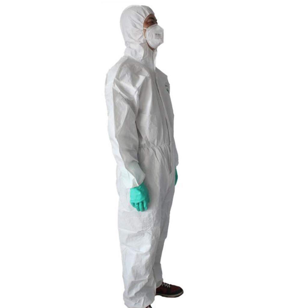 gz Vêtements de protection contre les produits chimiques spécialisés Protection globale et travail sur la sécurité Vêtements de protection contre les produits chimiques siamois, film respirant non ti