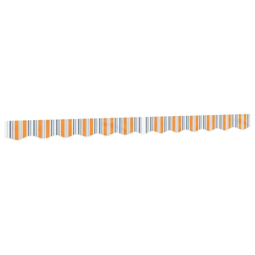 Banderole store banne 3m multicolore pour créer une ombre fraîche sur la terrasse