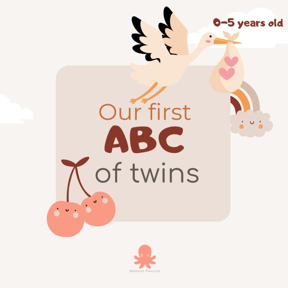 My first ABC of twins: Book for kids 0-5 years old about twins
