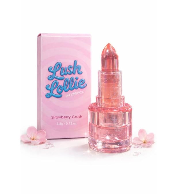 Lip Gloss Lipstick, Strawberry Crush, 3.8g, Matte Finish, Paraben Free, All Skin Tones-image-39