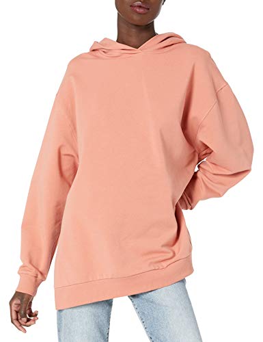 Lovert Long Women s Hoodies, Long Sleeve Hooded Sweatshirt with Side Slits - Organic Cotton Hoodie Pullover - Sweater Hoody