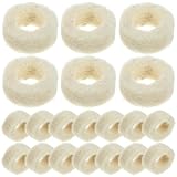 PACKOVE 100pcs High Density Wool Felt Washers 20x5x5mm Replacement Sealing Mechanical Felt Pads for Industrial Parts and Screw Seal Applications