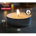 Hyoola Tea Lights Candles - 200 Bulk Candles Pack - Tea Lights - European Made Tealight Candles - Image 4