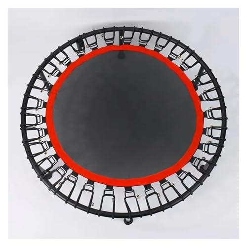 Mini trampolín para gimnasia en interiores, equipo de fitness compacto para ejercicio, entrenamientos cardiovasculares y diversión de los niños, tapete de salto portátil para uso doméstico