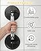 Geyynow 4PCS Floor Gap Repair Tool, Adjustable Seam Setter Tool with Vacuum Suction Cup Rubber Mallet Aluminum Alloy Leveling Tool for Marble Glass (not for Rough or Uneven Surfaces)