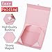 PLINJOY Pink Gift Box Large 13.5x11.8x4.7 Inches, Pink Gift Boxes for Presents with Magnetic Closure Lid, Luxury Gift Box Rectangle Collapsible Boxes for Gift Packaging