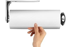 simplehuman Wall Mount Paper Towel Holder in Brushed Stainless Steel