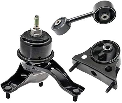 K1983 Fits 2004-2007 Toyota Highlander 2.4L 4WD Engine Motor Mount Set 3pcs : A7299, A4212, A4241