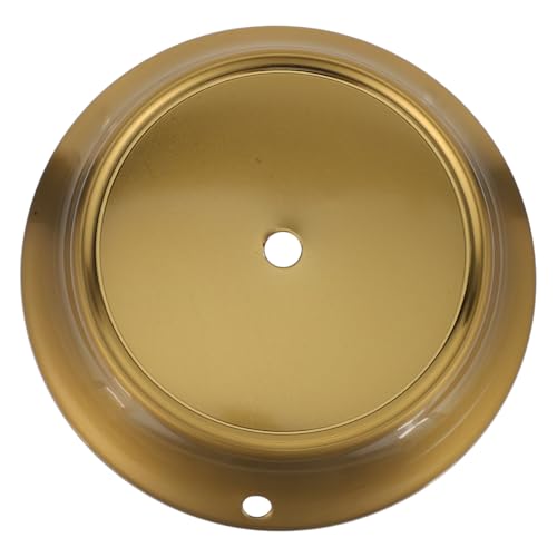 Soporte redondo pesado de hierro para lámpara vintage