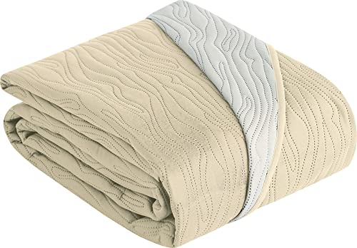 Erwin Müller Tagesdecke beige/Creme Größe 220x250 cm