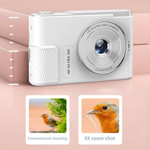 Cámara Digital 4K Compacta Lovskoo con Zoom Óptico 8x miniatura 5