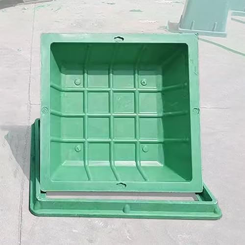 Couvercle de fosse septique pour jardin protection de regard verte