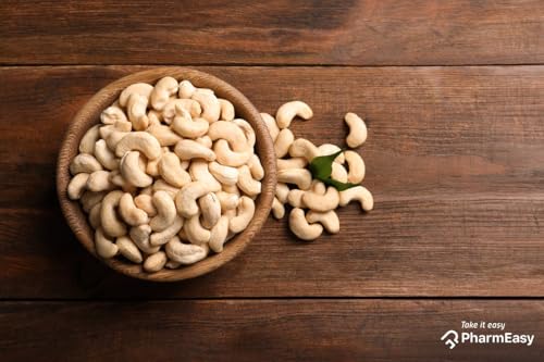 Image of Happy Harvest Natural&Crunchy Premium Whole Cashews Nutritious&Delicious Nuts, Premium Kaju Nuts|Gluten Free|Source Of Minerals&Vitamins|Dry Fruits (Jar Pack) (Packing May Differ) (750GM)
