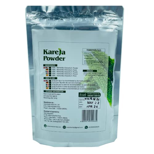 SVATV Karela Powder | Bitter Melon | Momordica Charantia | Good for Skin | Non GMO- 227 Gram, Half Pound, 8 Ounce - Image 3