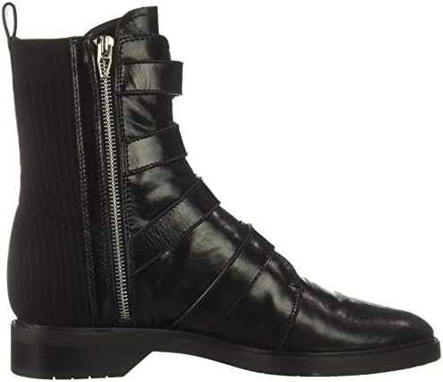 Dolce Vita Women's Gaven Combat Boot, Black Leather, 9.5 M US | Image 5