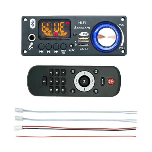 Tarjeta de amplificador estéreo - Circuito de amplificación de audio electrónico, módulo de sonido de alta potencia | Equipo de plataforma de procesamiento de mejora de señal musical incorporado