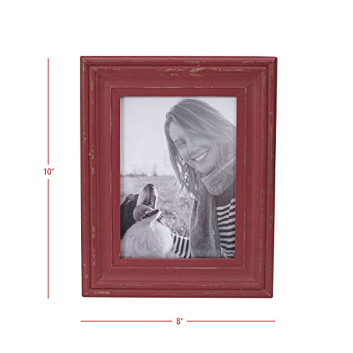 Foreside Home & Garden Ffrd06235 5X7 Dalton Photo Frame Red #TOP4