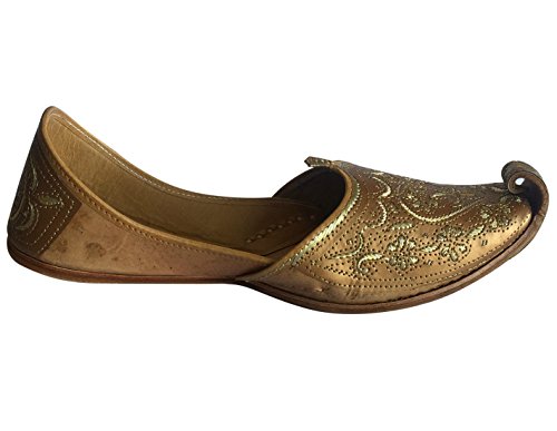 Mens Punjabi Jutti Sherwani Shoes Copper Cut Work Zari Khussa Shoes Handmade Ethnic Footwear4