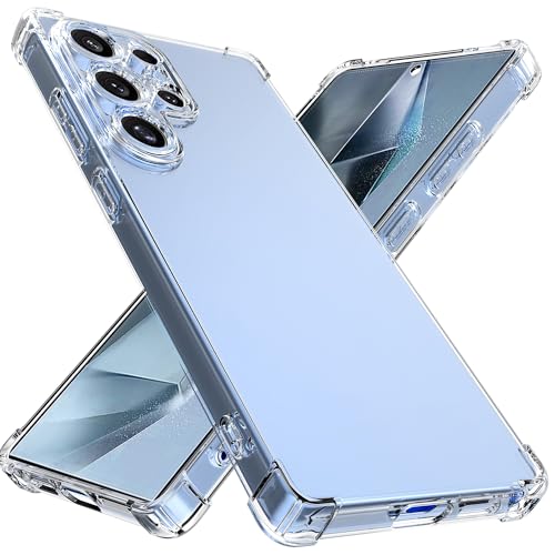 Image of for [Samsung S25 Ultra] Case,[Samsung Galaxy S25 Ultra] Phone Back Case Cover Clear Transparent Corners TPU Shock-Absorption Cell Phone Cover for [Samsung S25 Ultra] - Transparent