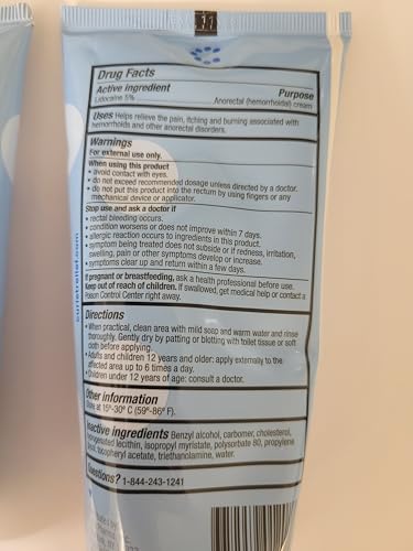 Image of Curist 5% Lidocaine Cream Topical Pain Relief - 6 oz (170 g) XL Tube - Numb Quickly & Effectively with 5% Lidocaine Numbing Cream - (3 Pack - 6 oz Tube)