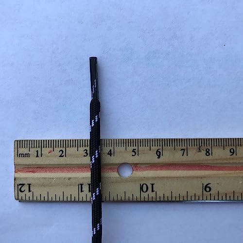 Image of 3 Pairs Heavy Duty Round Boot Laces Shoelaces for Hiking Walking Construction Safety Work Boots Shoes