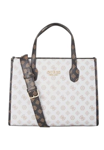 Image of GUESS Women's Printed Tote Bag| Ladies Purse Handbags | Gift For Ladies