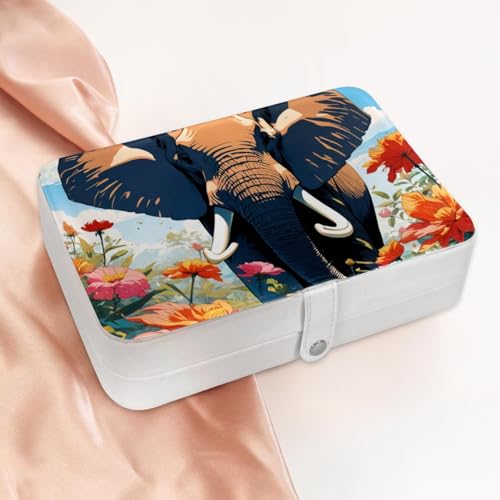 Rangement portable pour colliers et boucles d'oreilles sans nœuds en voyage - 3