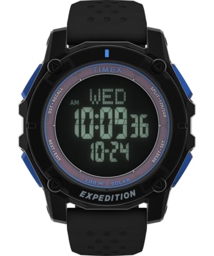 Timex Reloj Digital para para Hombre de Cuarzo con Correa en Silicona TW4B33900