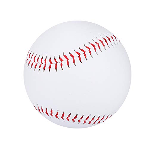 Weikeya Soft Baseball, Baseball standard Baseball per principianti Baseball in pelle bovina Allenamento durevole Pratica di baseball Baseball Soft per la pratica degli studenti