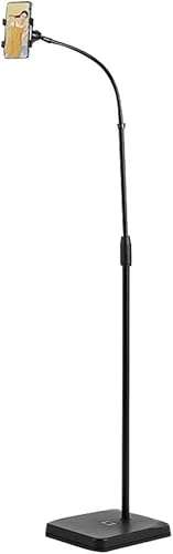 Soporte para teléfono para cama, soporte de suelo ajustable, soporte de teléfono, soporte para selfie Stick Live Broadcast Bed Watching Tv Dramatic