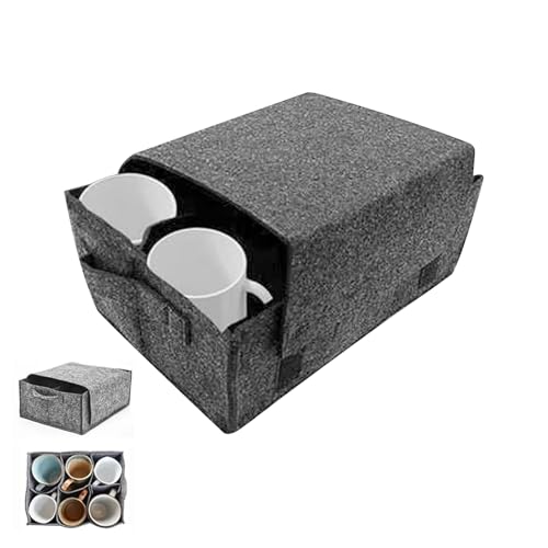 Portavasos para caravan con 6 compartimentos, accesorio para motorhome miniatura 1