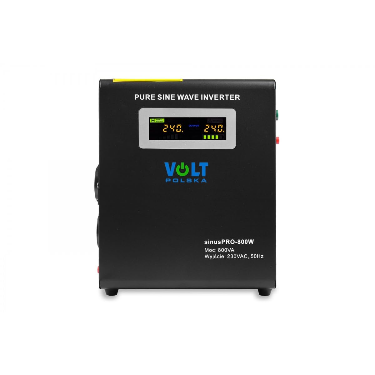 Convertisseur SinusPRO 800W 12V / 230V Noir Volt, Alimentation auxiliaire de secours