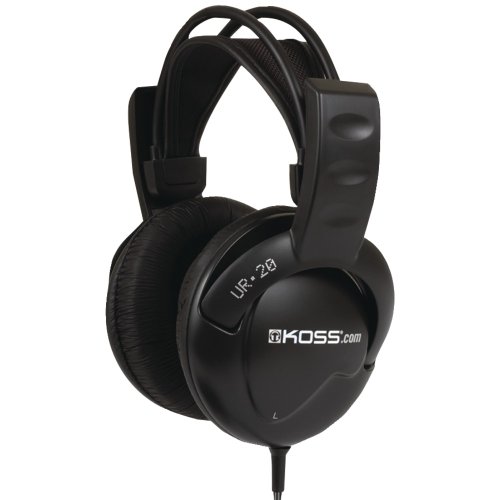 Koss - 194697 UR20 Full-Size Over-Ear Headphones - Black