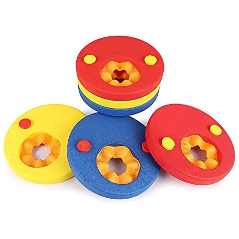 SKYSPER Arm Bands Swimming Float Discs Kids Foam Armband Pool Set for Swim Learning(6 pcs/Set) Cover