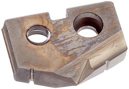 KARNASCH 2230100155 Plaquitas de Broca de Paleta para Alu, latón, Cobre, Polvo de acero 25, 15.5mm Diámetro, 132° Ángulo de punto