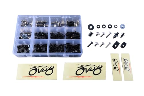 Kit visserie carénages M5 M6 - Vis de rechange aluminium SUZUKI TL1000S 1997-2001