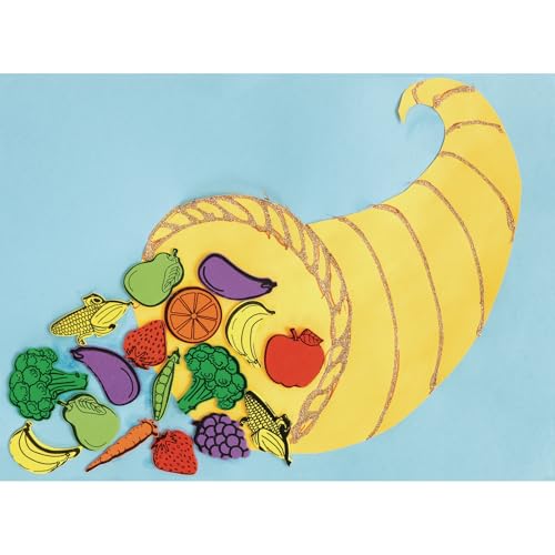 Espuma autoadhesiva de frutas precortadas con pegamento potente Colorations SAFVFOAM 7